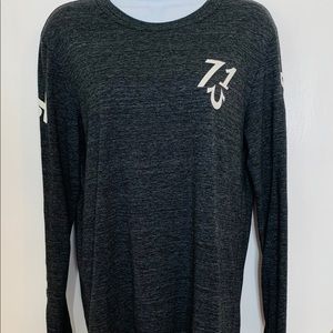 True Religion Long Sleeve Tee Shirt SZ M Gray